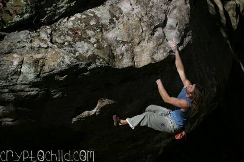 Chris Sharma Daddy Long Leg V10 Photo Brett Lowell