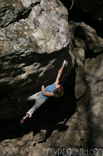 Chris Sharma Daddy Long Leg V10 Photo Brett Lowell