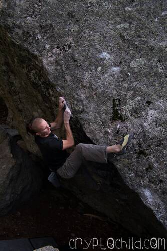 All Dogs Go to Evans V10-Mt Evans- Photo Shane Williams