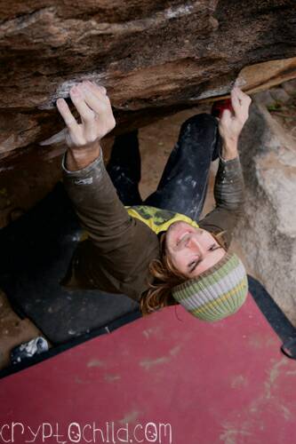 Chris Sharma Full Monty V12 Photo Brett Lowell