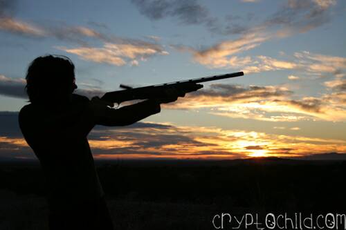 Nate Shooting, Photo Brett Lowell