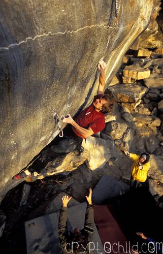 The Fly 5,14d Rumney NH. Photo Brian Pos