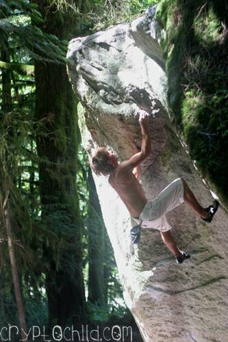 Tom Durrant, Resurection V9 Photo Tim Steele