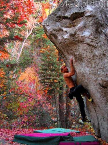 Bronson Aret V9, Little Cottonwood, Photo Jenn Walsh